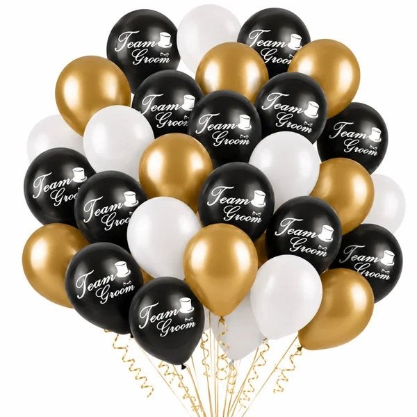Groom to Be en Team Groom set 21-delig, Kleding | Heren, Trouwkleding en Trouwaccessoires, Zwart, Nieuw, Ophalen of Verzenden
