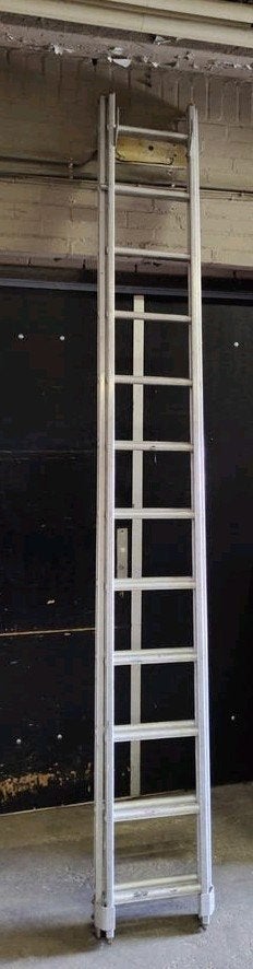 Stevige aluminium ladder - 6, Doe-het-zelf en Verbouw, Ophalen, Gebruikt, Ladder, 4 meter of meer