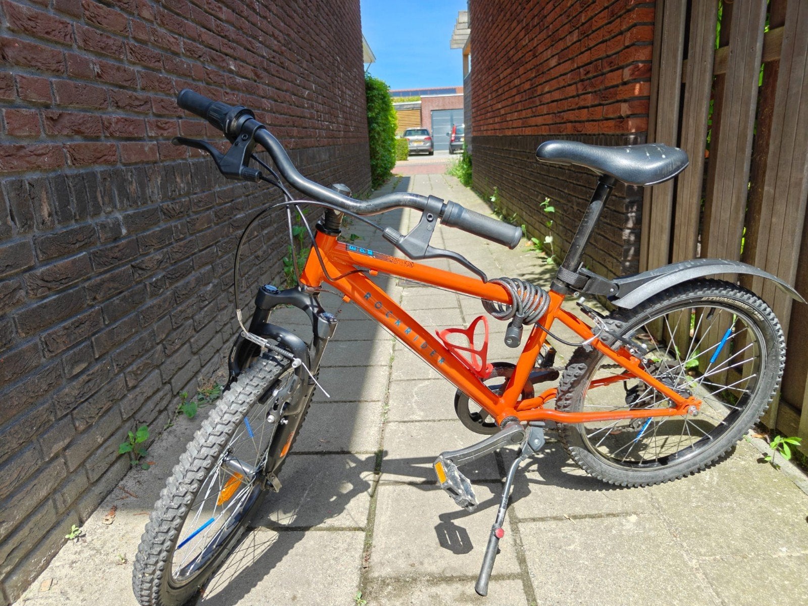 Rockrider mountainbike 20", Fietsen en Brommers, 20 inch of meer, Gebruikt, Velgrem, Ophalen