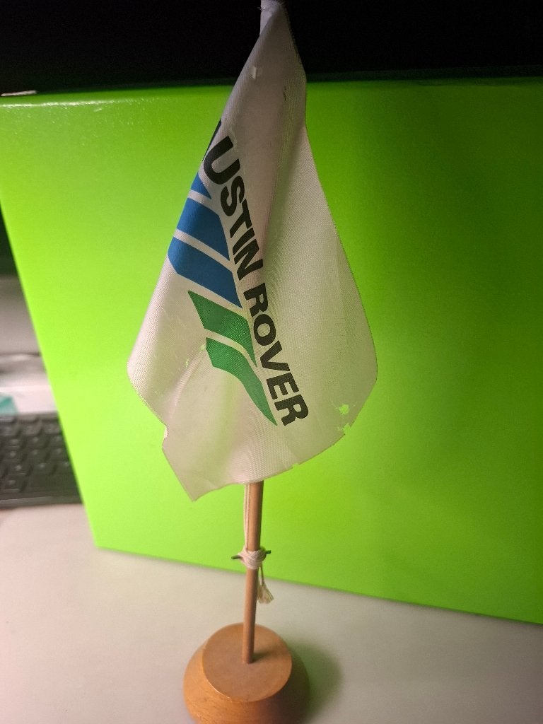 Vlaggetje - Austin Rover, Ophalen of Verzenden, Gebruikt, Auto's