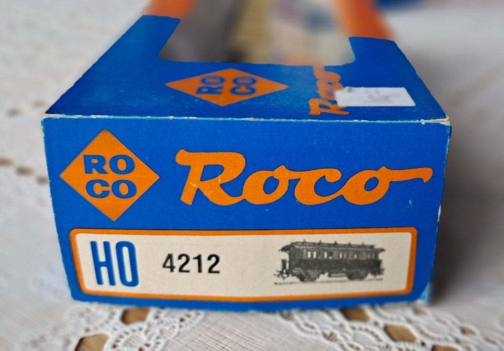 ROCO 4212 Lokaalbaan 2-as rijtuig WEG, Gelijkstroom, Wagon, Ophalen of Verzenden, Zo goed als nieuw