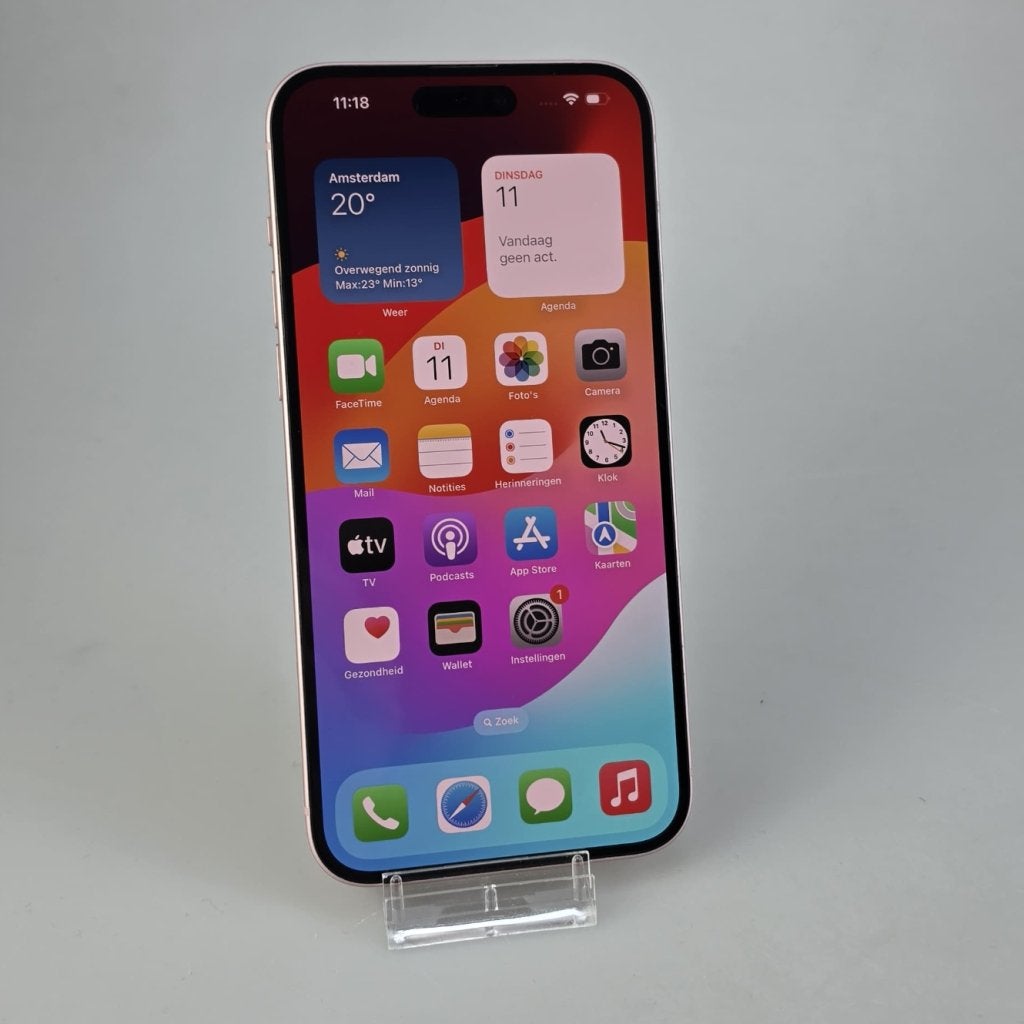 iPhone 15 Plus 128GB Pink, Apple, Zo goed als nieuw, Support@apple.com, One Apple Park Way
Cupertino, CA 95014
United States