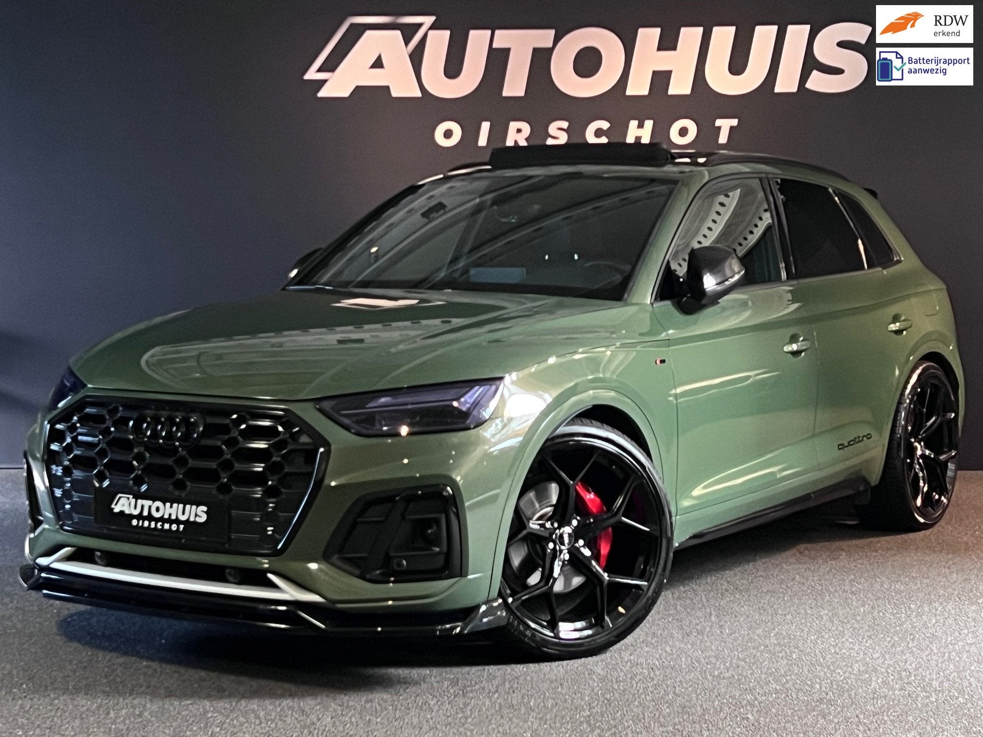 Audi Q5 50 TFSI e S edition Pano/ Camera/ S line/ Quattro/ L, Auto's, Automaat, Gebruikt, 4 cilinders, Bedrijf