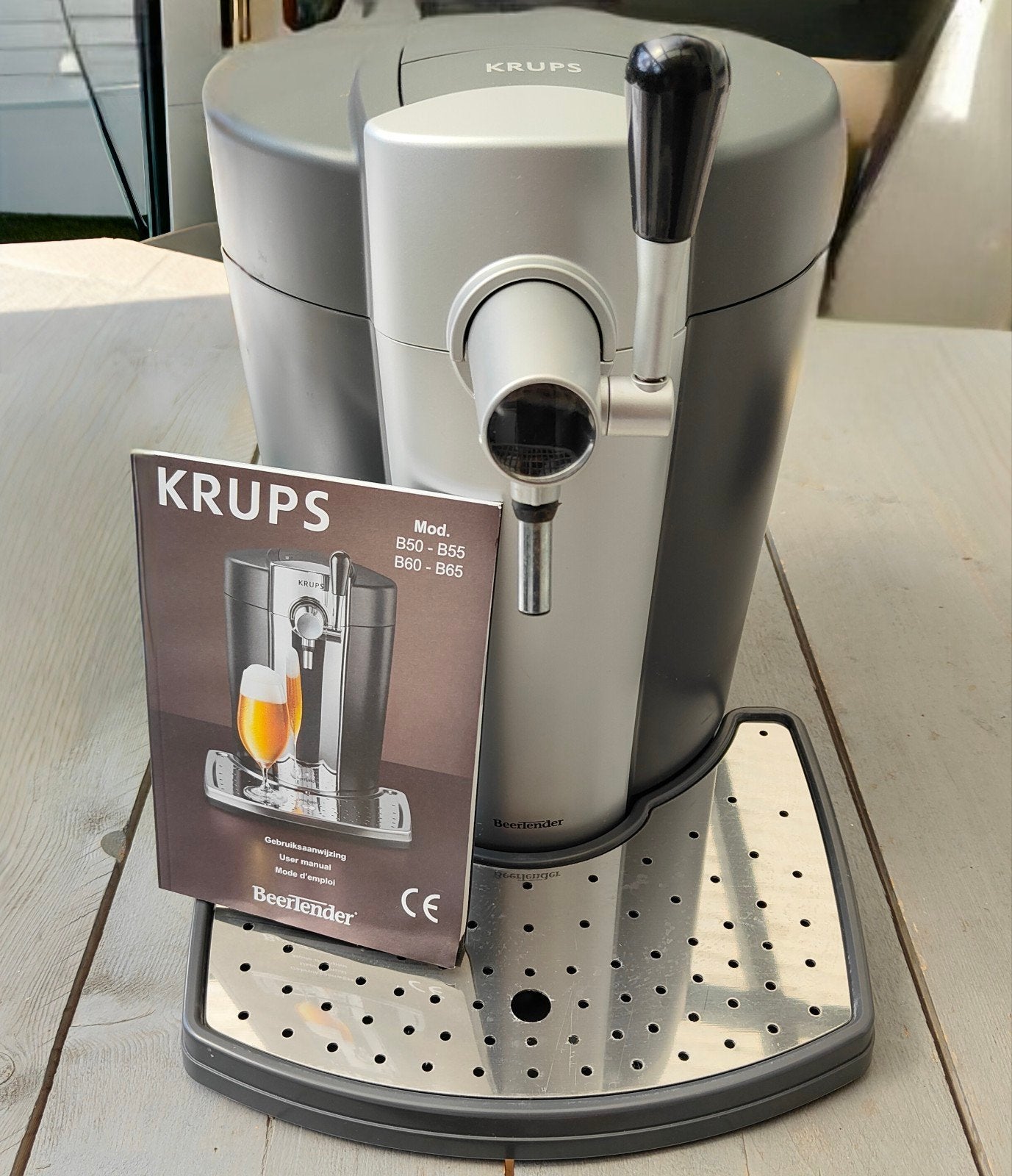 Krups Beertender, Ophalen, Krups