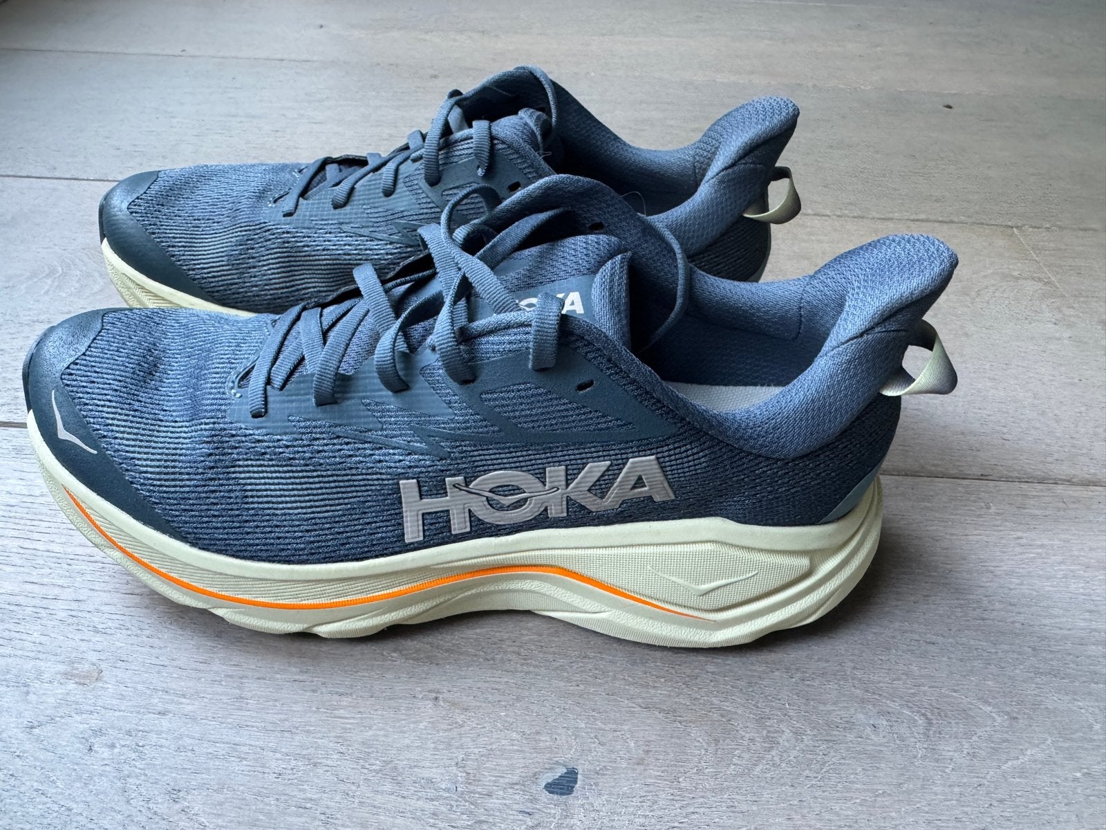 Hoka Challenger trailrunners maat 44 2/3 - Zo goed als nieuw, Blauw, Overige maten, Ophalen of Verzenden, Zo goed als nieuw
