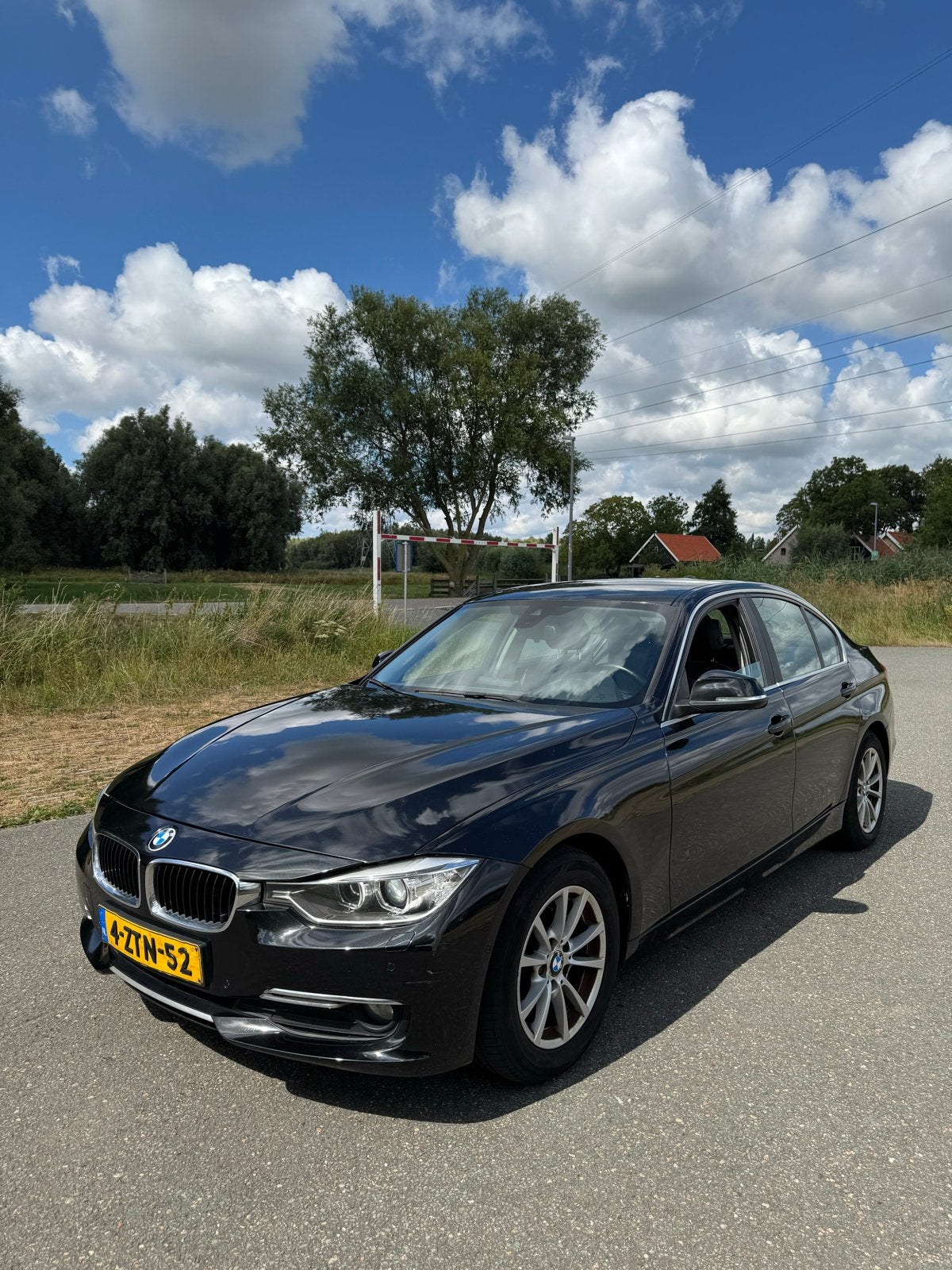 BMW 3-Serie 2.0 320D EDE 2015 Zwart, Auto's, BMW, Bedrijf, 3-Serie, ABS, Achteruitrijcamera, Adaptieve lichten, Adaptive Cruise Control
