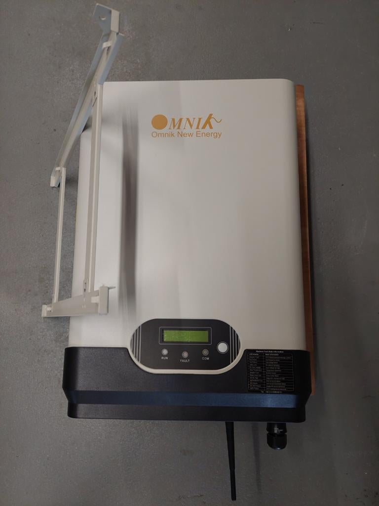 Omnik Omvormer Omniksol 3K TL 1-fase met wifi module, Ophalen of Verzenden, Gebruikt