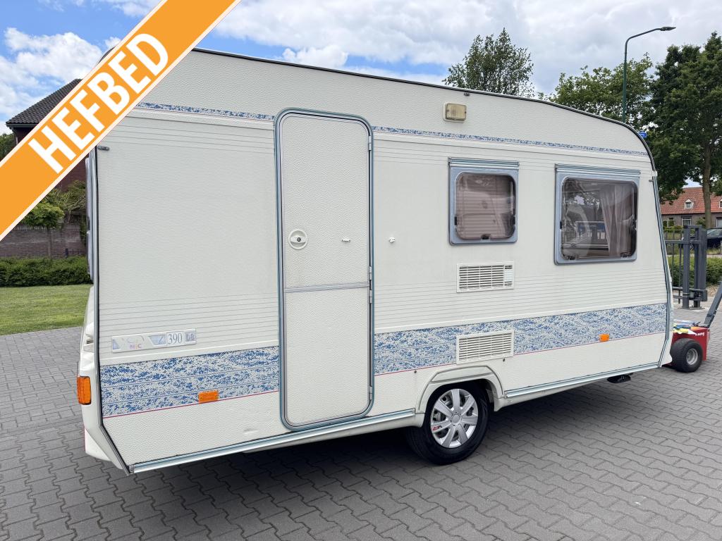 Adria Unica 390 DB / klapstapelbed / voortent, Bedrijf, Treinzit, 750 - 1000 kg, Adria