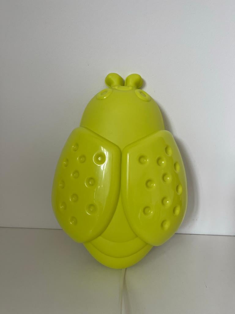 IKEA Schattig wandlampje kinderkamer lime groen, Kinderen en Baby's, Ophalen of Verzenden, Gebruikt, Lamp