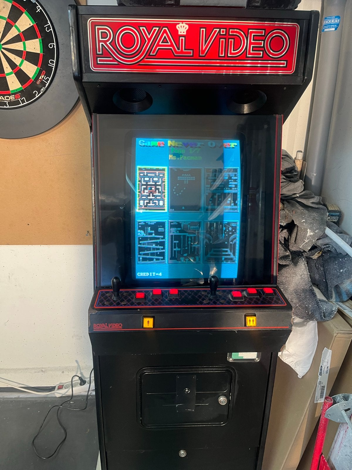 Royal Video Arcadekast - Klassieke Gaming Ervaring, Spelcomputers en Games, Ophalen, Overige merken, Gebruikt