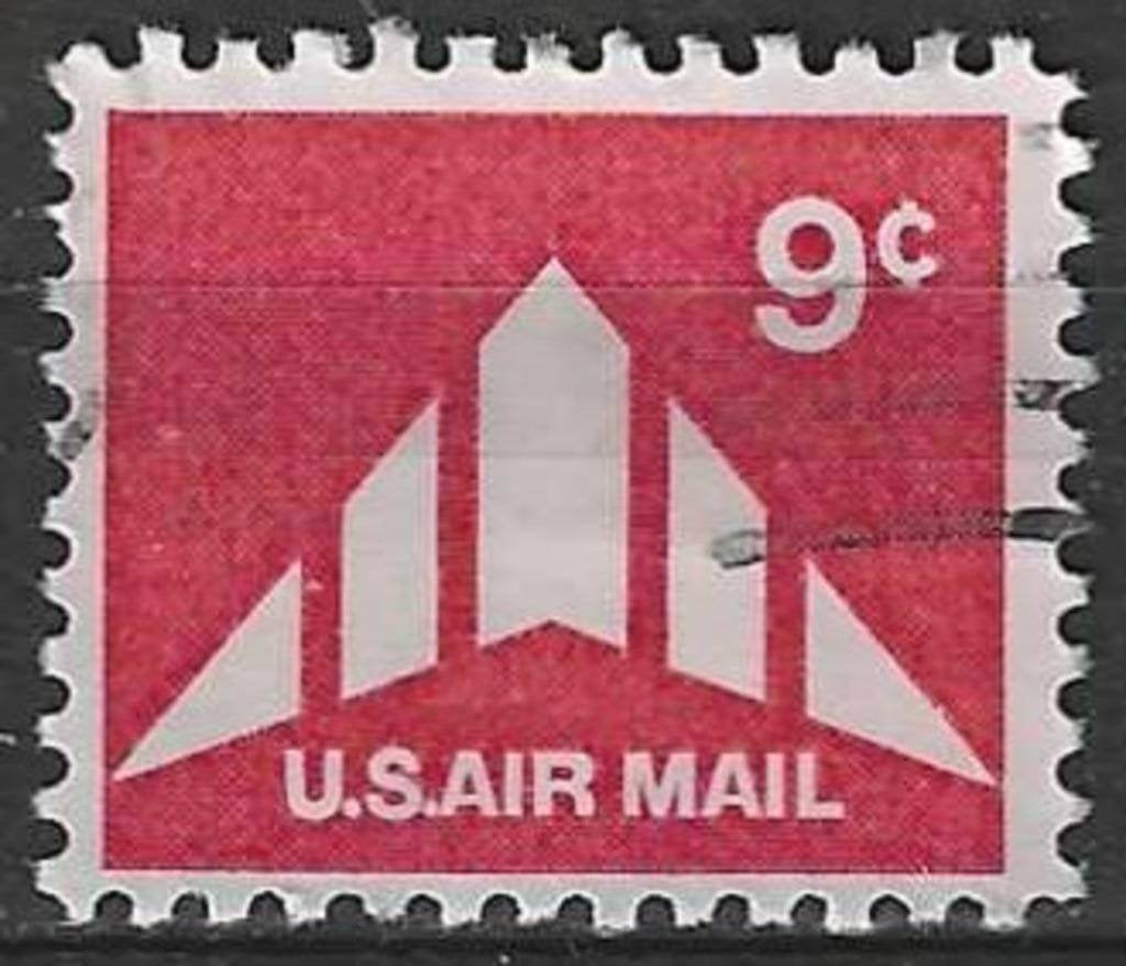 USA 1971 - Yvert 75PA - Deltavleugel - 9 c. (ST), Verzenden, Gestempeld, Noord-Amerika