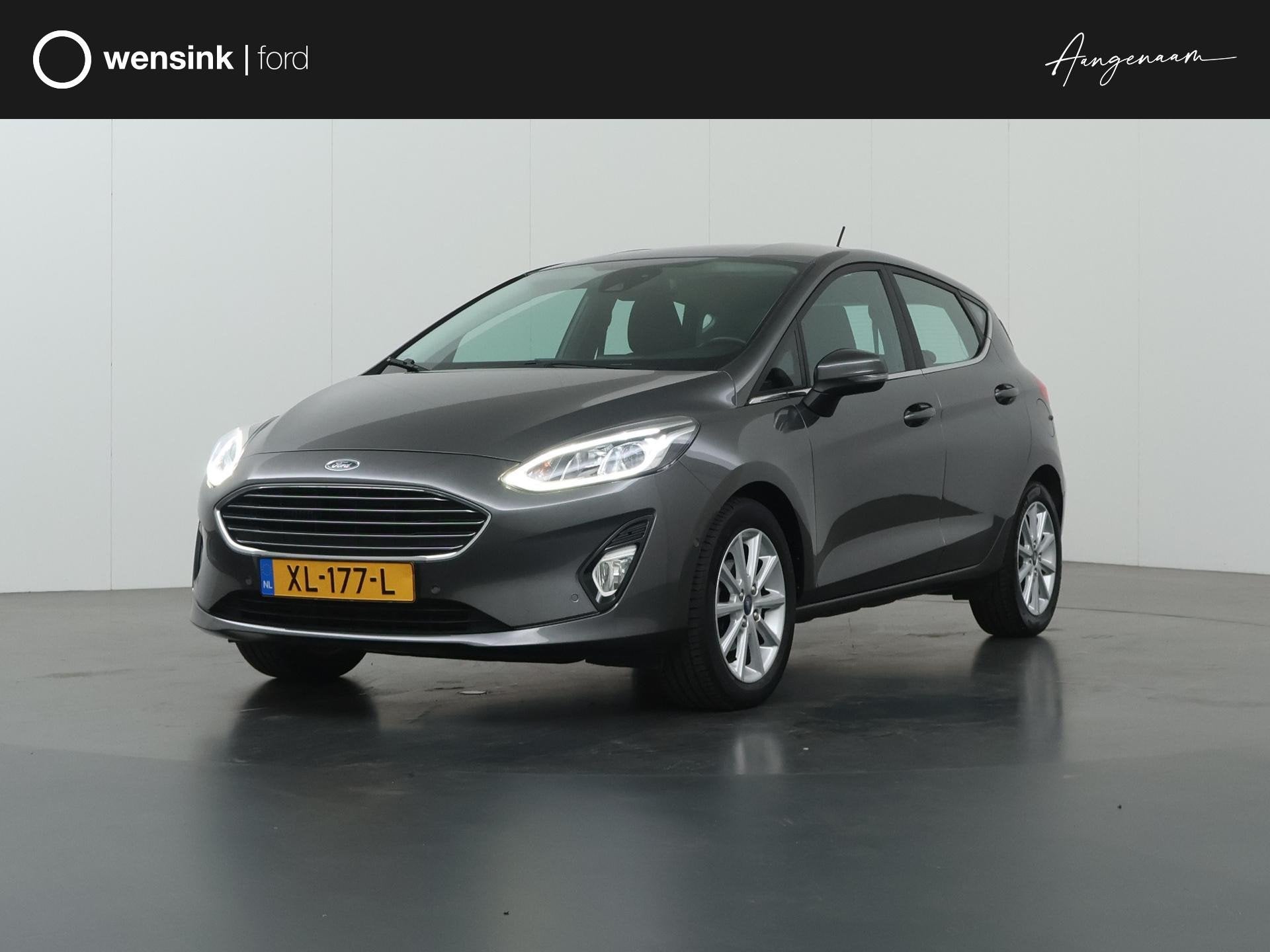 Ford Fiesta 1.0 EcoBoost Titanium | Winterpakket | Navigatie, Auto's, Gebruikt, Euro 6, 49 €/maand, Origineel Nederlands