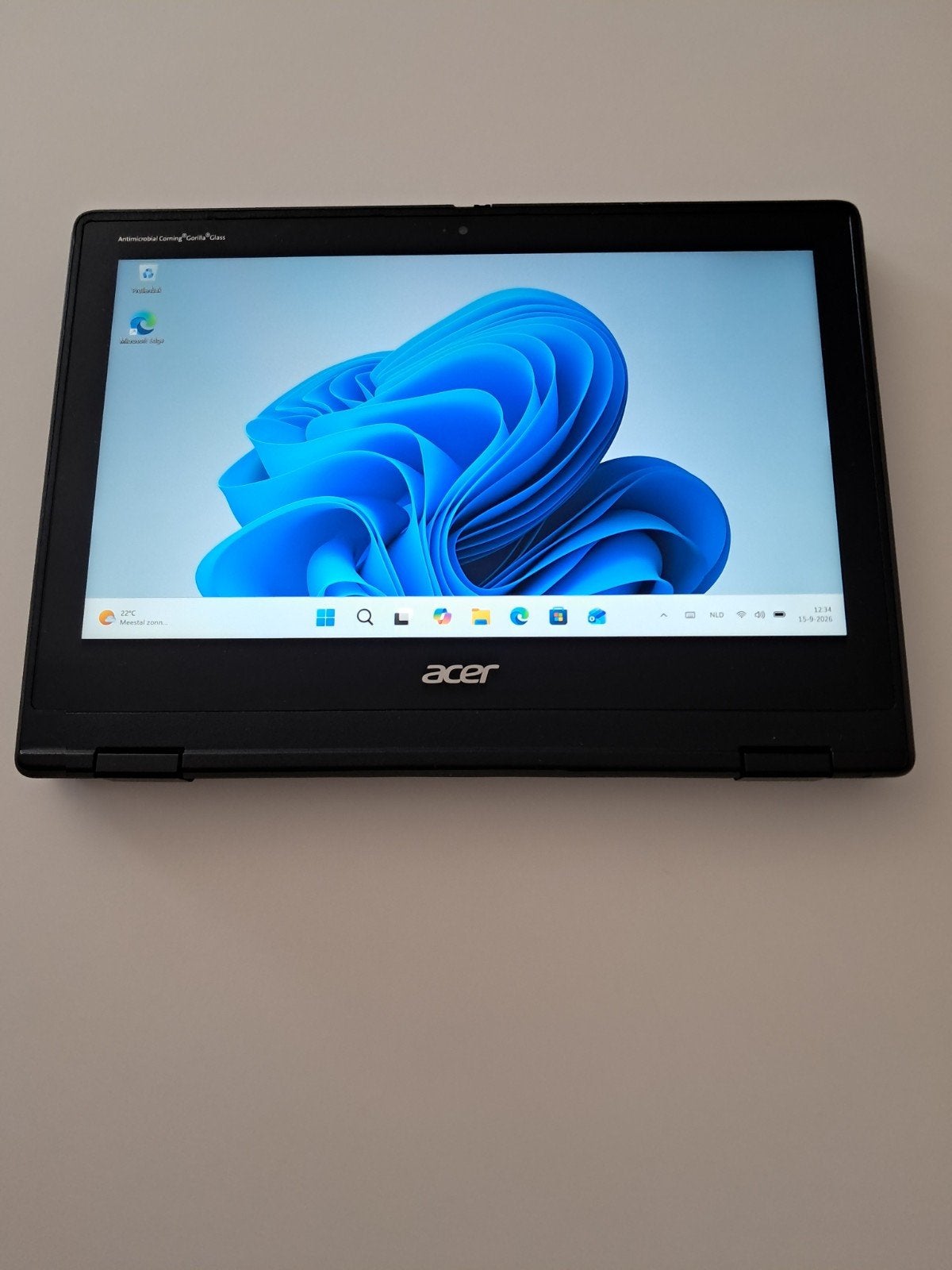 Windows 11 Pro, Touchscreen, Office 365, 128GB SSD, 8GB DDR4, 8 GB, Ophalen of Verzenden, Zo goed als nieuw, SSD