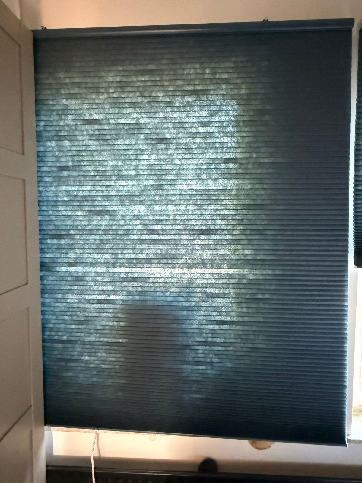4 IKEA Plisségordijn - Donkerblauw, 100x170, Ophalen, Zo goed als nieuw, IKEA, Plisségordijn