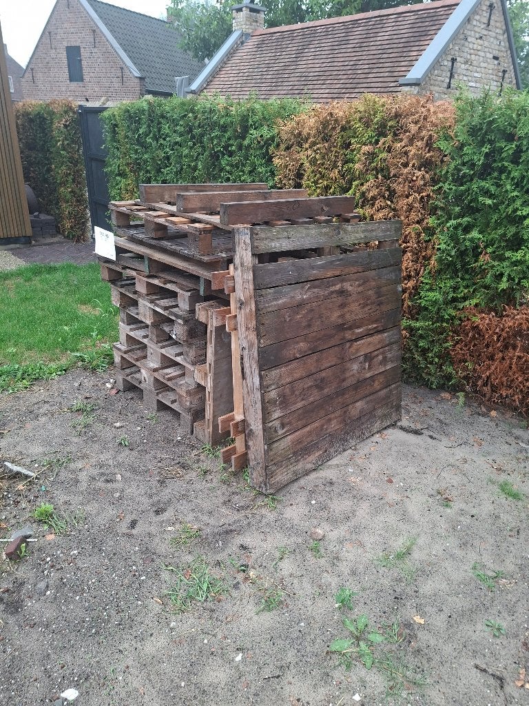 Gebruikte pallets, Doe-het-zelf en Verbouw, Hout en Planken, Ophalen, Gebruikt, 50 mm of meer, Pallet