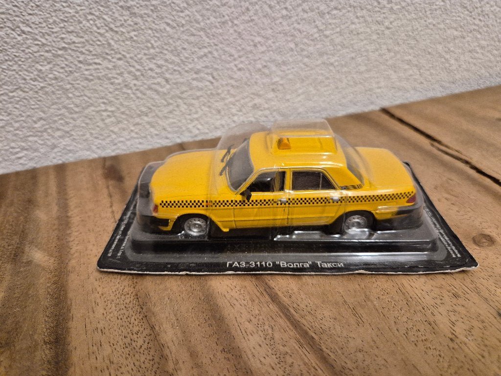 Gaz Volga 3110 Taxi 1:43, DeAgostini, Overige merken, DeAgostini, Auto, DeAgostini