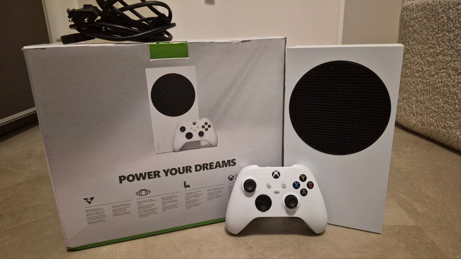 XBOX Series S 1TB met doos en alle accessoires, Ophalen, Zo goed als nieuw, Xbox Series S