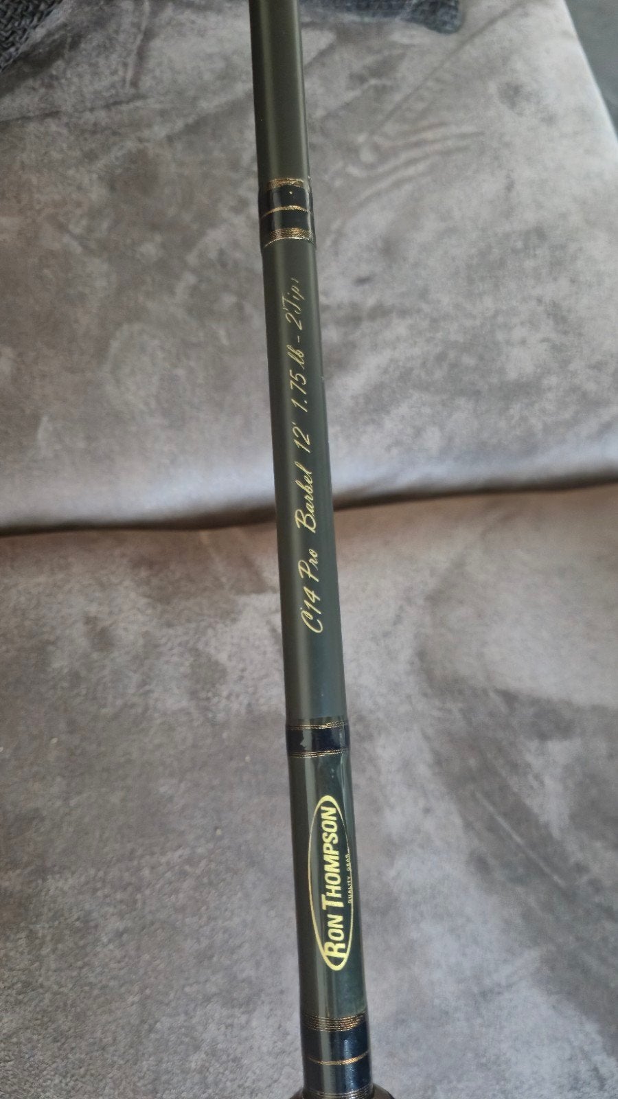 Ron Thompson C14 Pro Barbel – 12 ft – 1.75 lb barbeelhengel, Ophalen of Verzenden, Werphengel