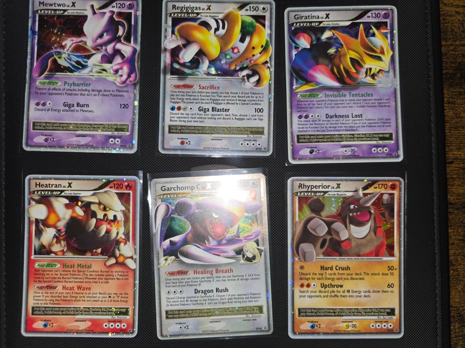 Pokémon LV.X Promokaarten - Zeldzame Collectie, Ophalen of Verzenden, Zo goed als nieuw, Meerdere kaarten, Foil