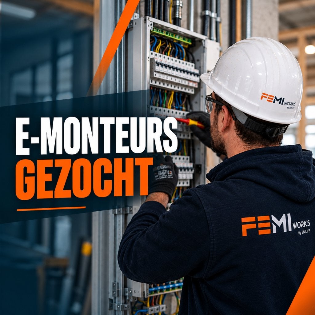 E-monteur gezocht in Limburg!, 33 - 40 uur, Overige niveaus, Vanaf 3 jaar, Freelance of Uitzendbasis