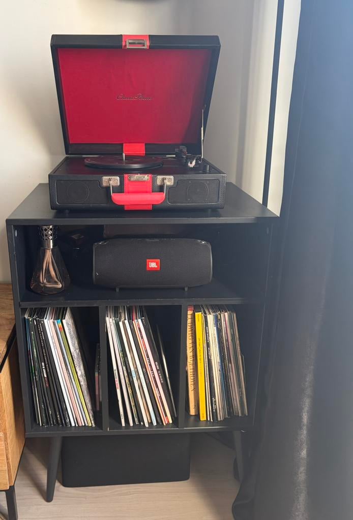 Platen/vinyl meubel., Ophalen, Gebruikt, 12 inch