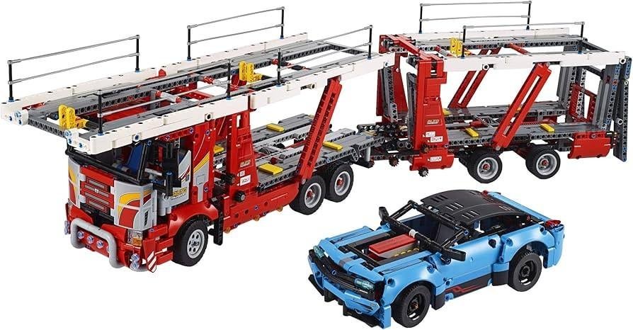 Lego autotransporter 42098+42093+42122, Ophalen of Verzenden, Zo goed als nieuw, Overige merken