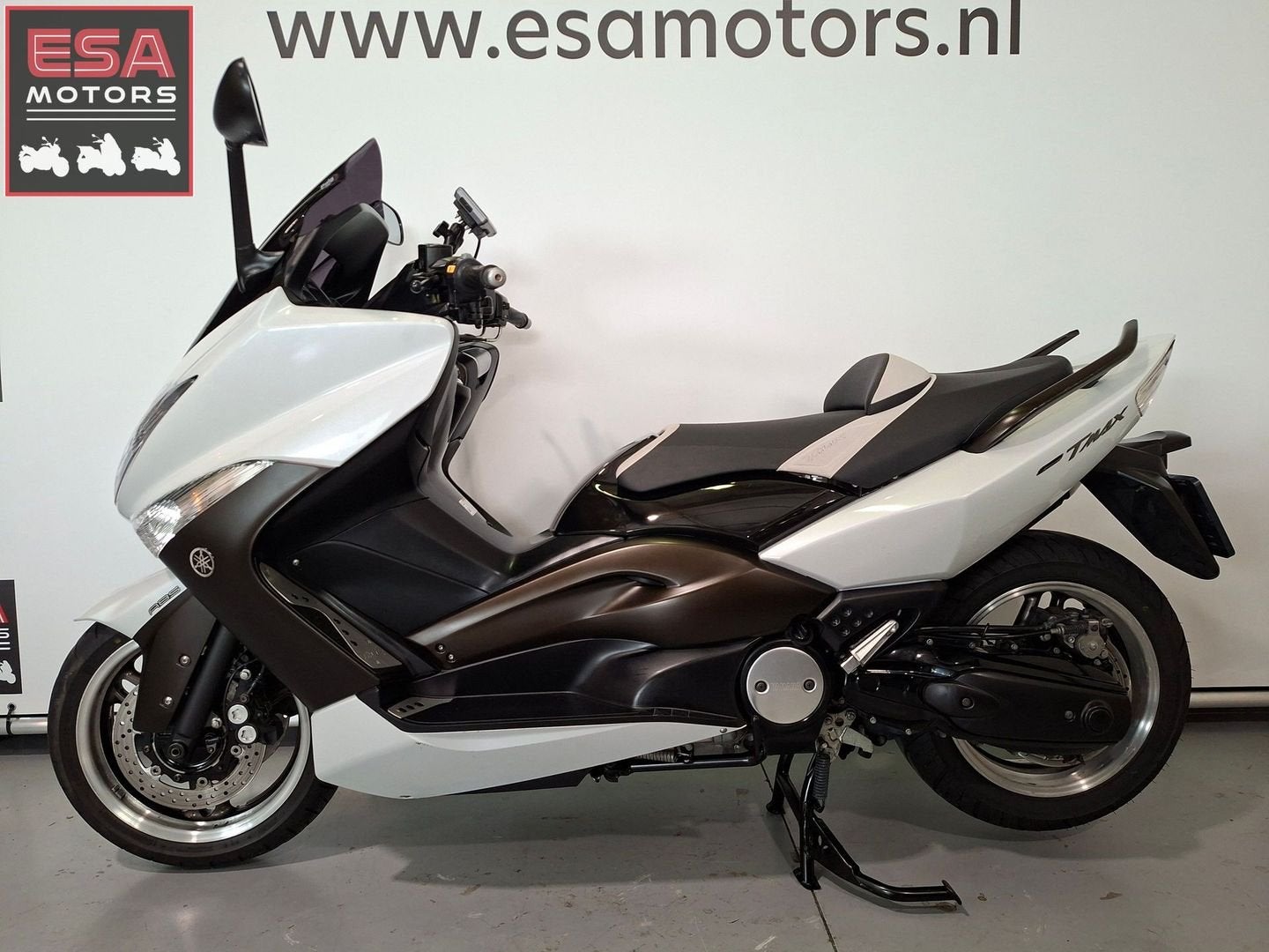 YAMAHA T MAX 500 ABS Whitemax 2010 - navi - garantie - top, Motoren, Motoren | Yamaha, 499 cc, Bedrijf, Onbekend, YAMAHA