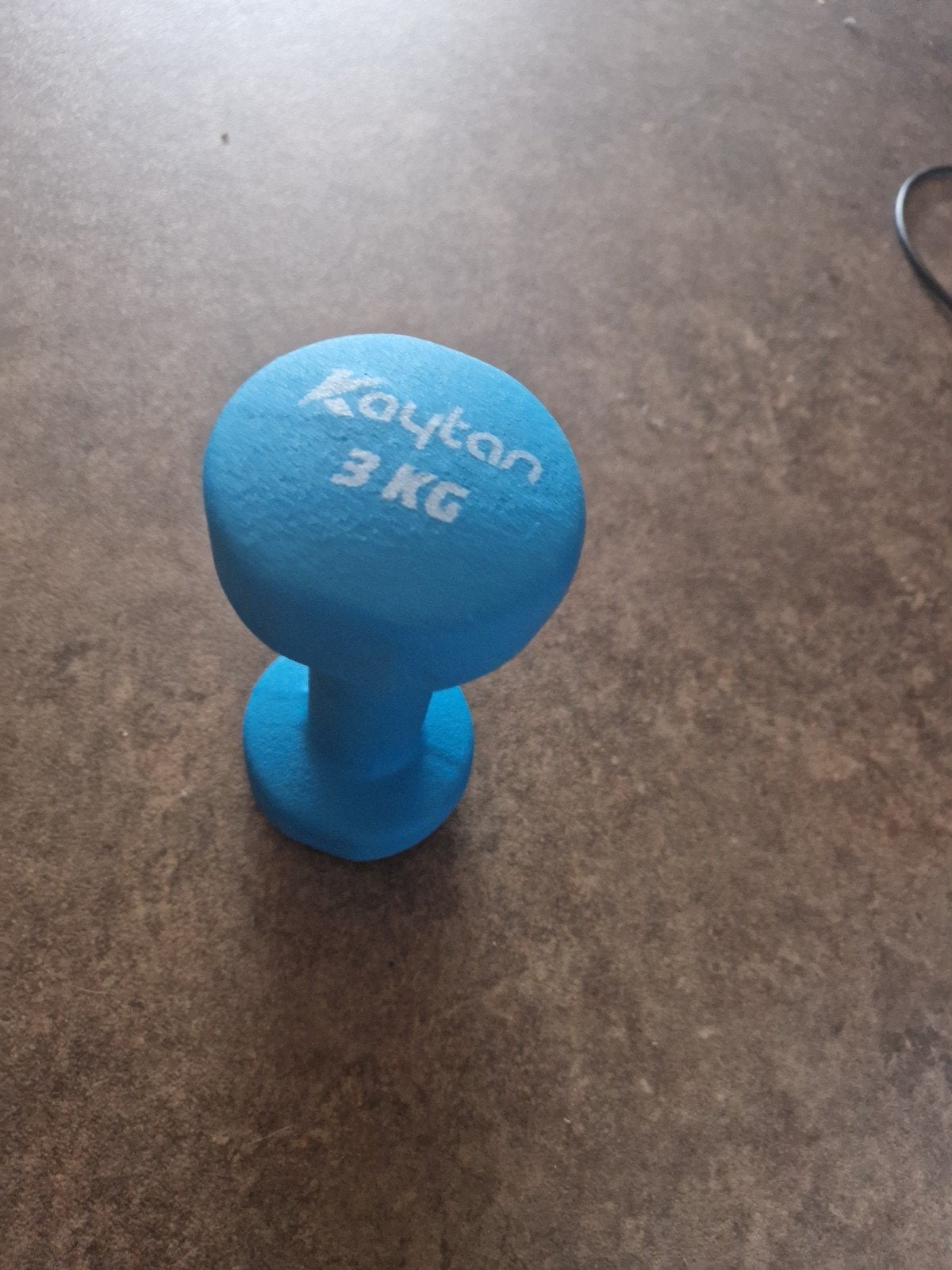 Kayton dumbell 3kg nieuw blauw, Ophalen of Verzenden, Nieuw, Armen, Dumbbell