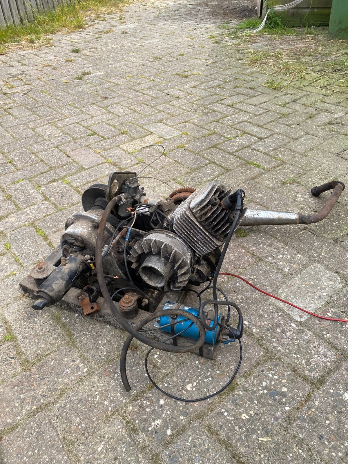 Brommobiel blok, Ophalen, Gebruikt