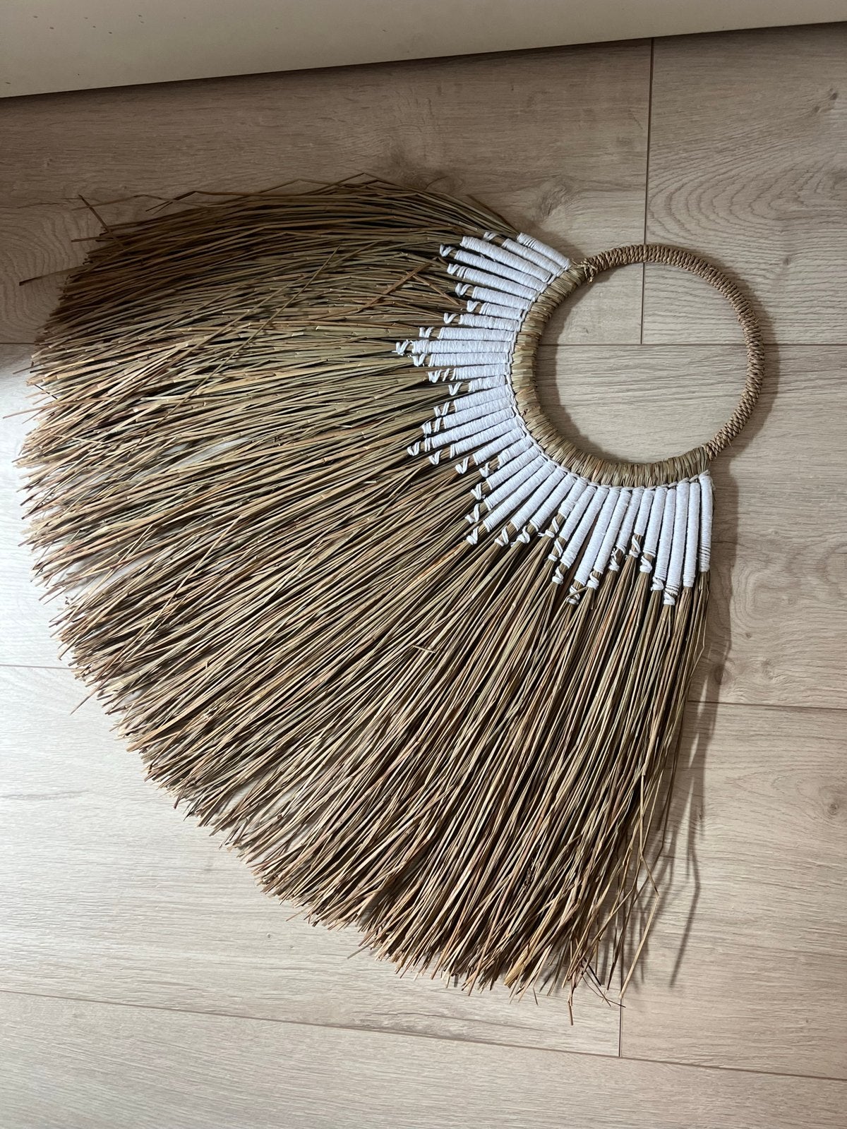 Boho Bali Decoratie Item - Natuurlijk Materiaal Wanddecorati, Ophalen, Meerkleurig, Boho, Zo goed als nieuw