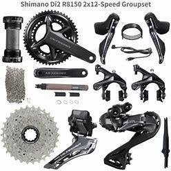 Uitverkoop Shimano ultegra di2 12 speed velgrem groep€675,-, Fietsen en Brommers, Ophalen