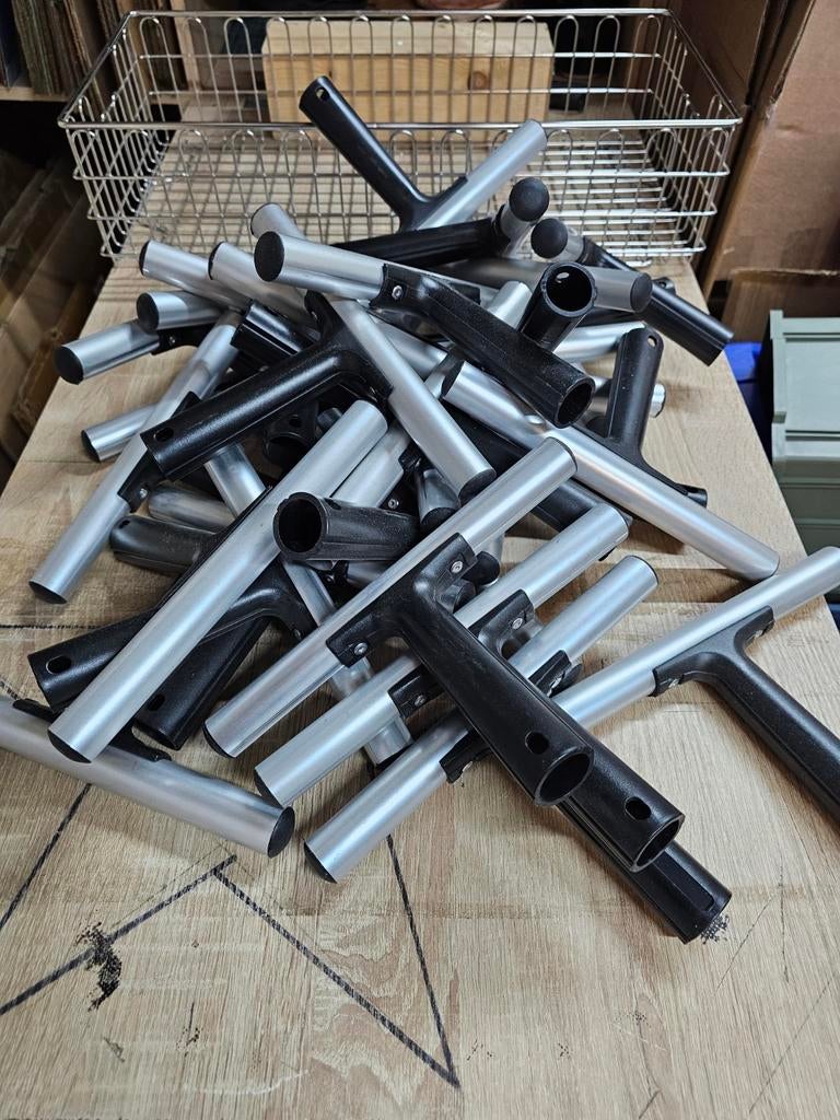 Aluminium T-bar inwasser nieuw 24,5 cm, Ophalen of Verzenden, Raamwisser of Trekker