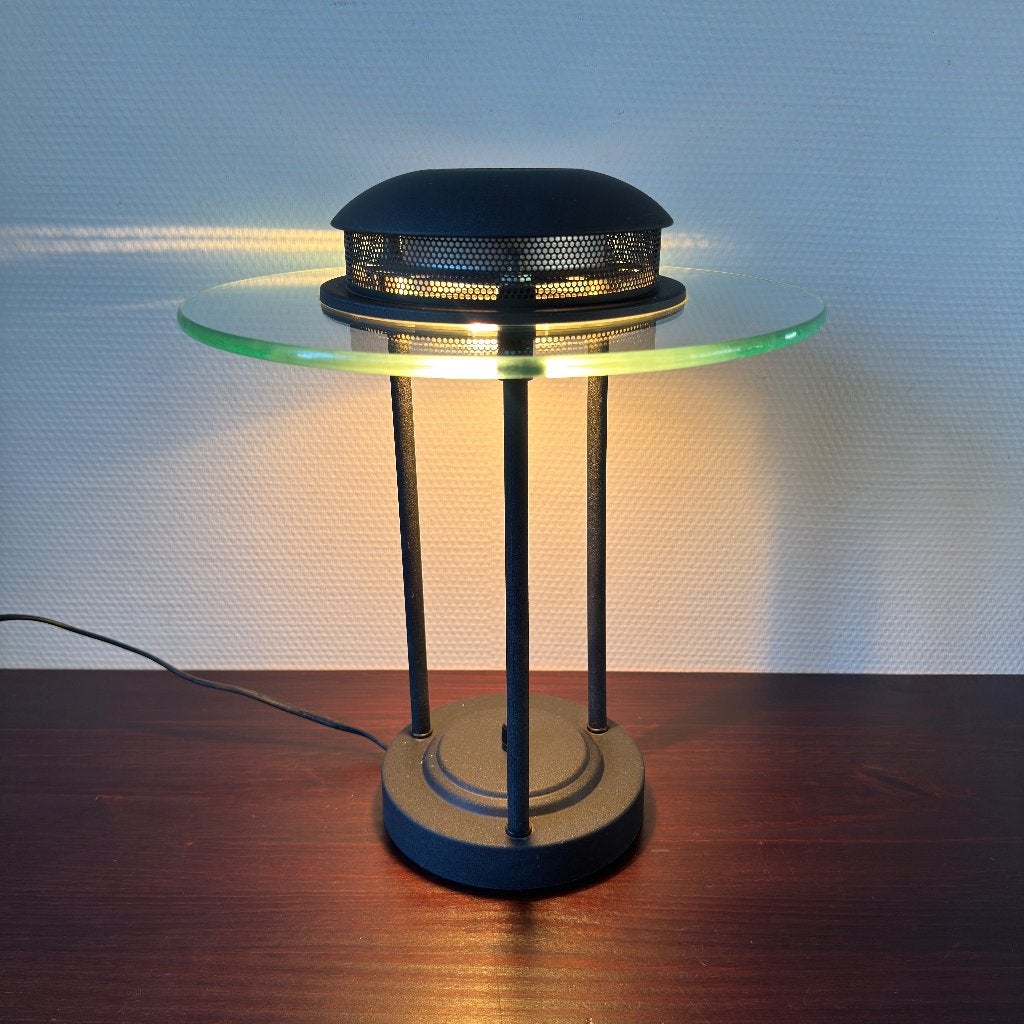 Vintage SMC Hallogeen Ufo Tafellamp met Dimmer Boxford, Ophalen, Huis en Inrichting