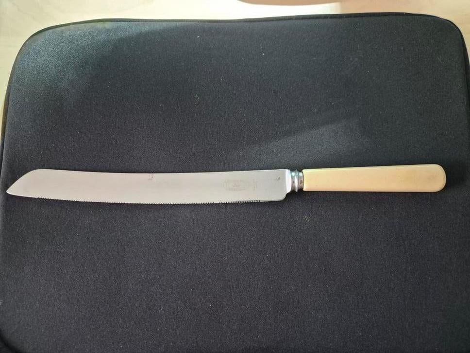 Vintage Atkinson Bros Sheffield Broodmes 31 cm, Antiek en Kunst, Ophalen of Verzenden