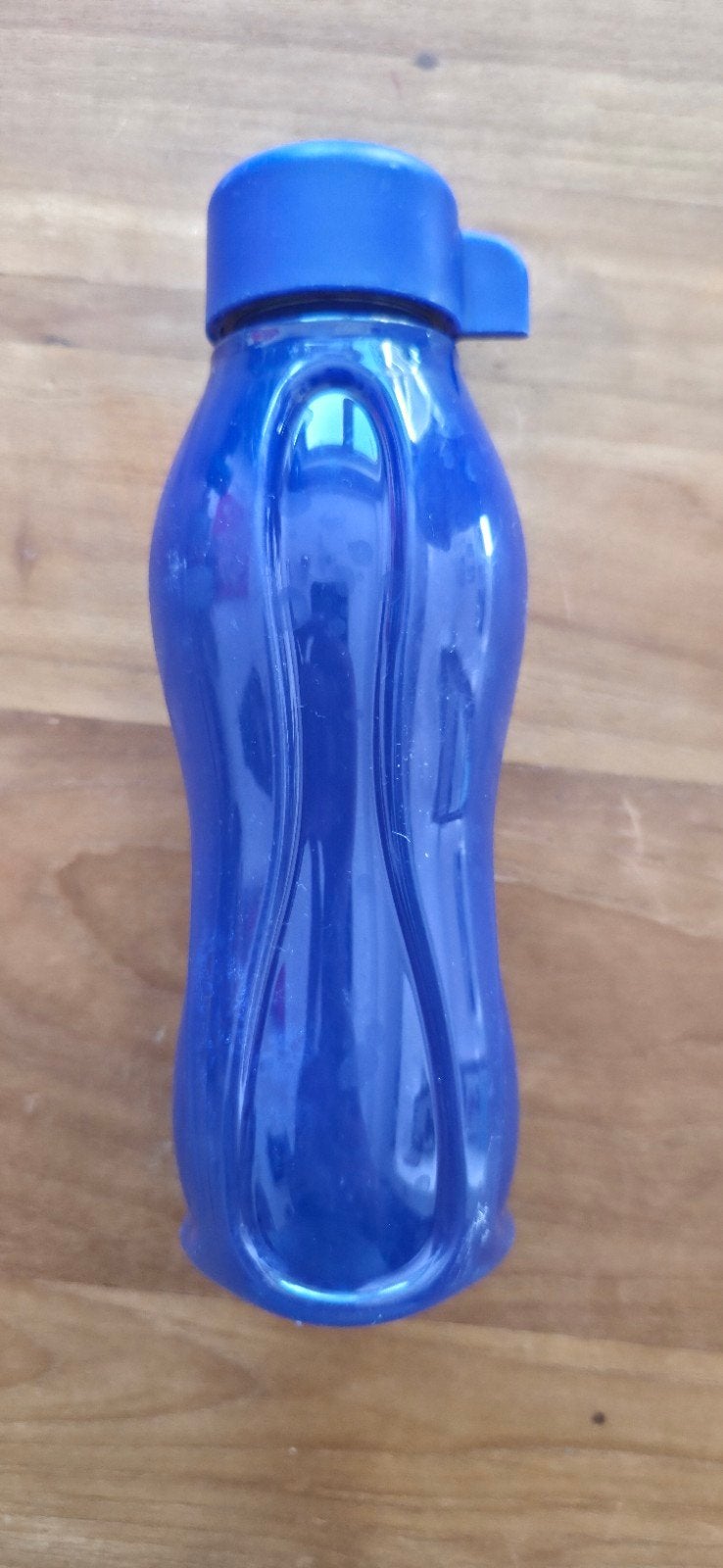 Tupperware EcoFles Blauw - 210 ml, Blauw, Ophalen of Verzenden, Zo goed als nieuw, Drinkfles