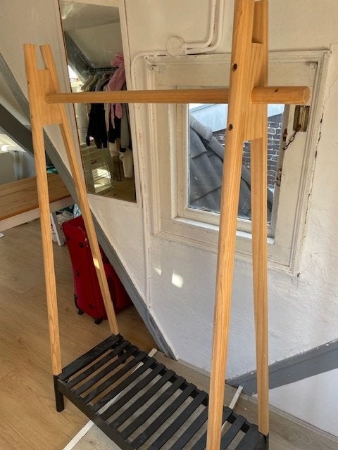 Kledingrek, Huis en Inrichting, Kasten | Kledingkasten, Ophalen, 50 tot 100 cm, Zo goed als nieuw, Minder dan 100 cm