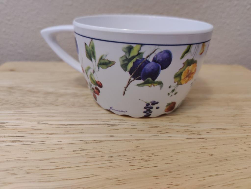 Soepkom van melamine Mepal,  Fruit&Flowers Janneke Brinkman, Overige materialen, Verzenden, Zo goed als nieuw, Kom(men)