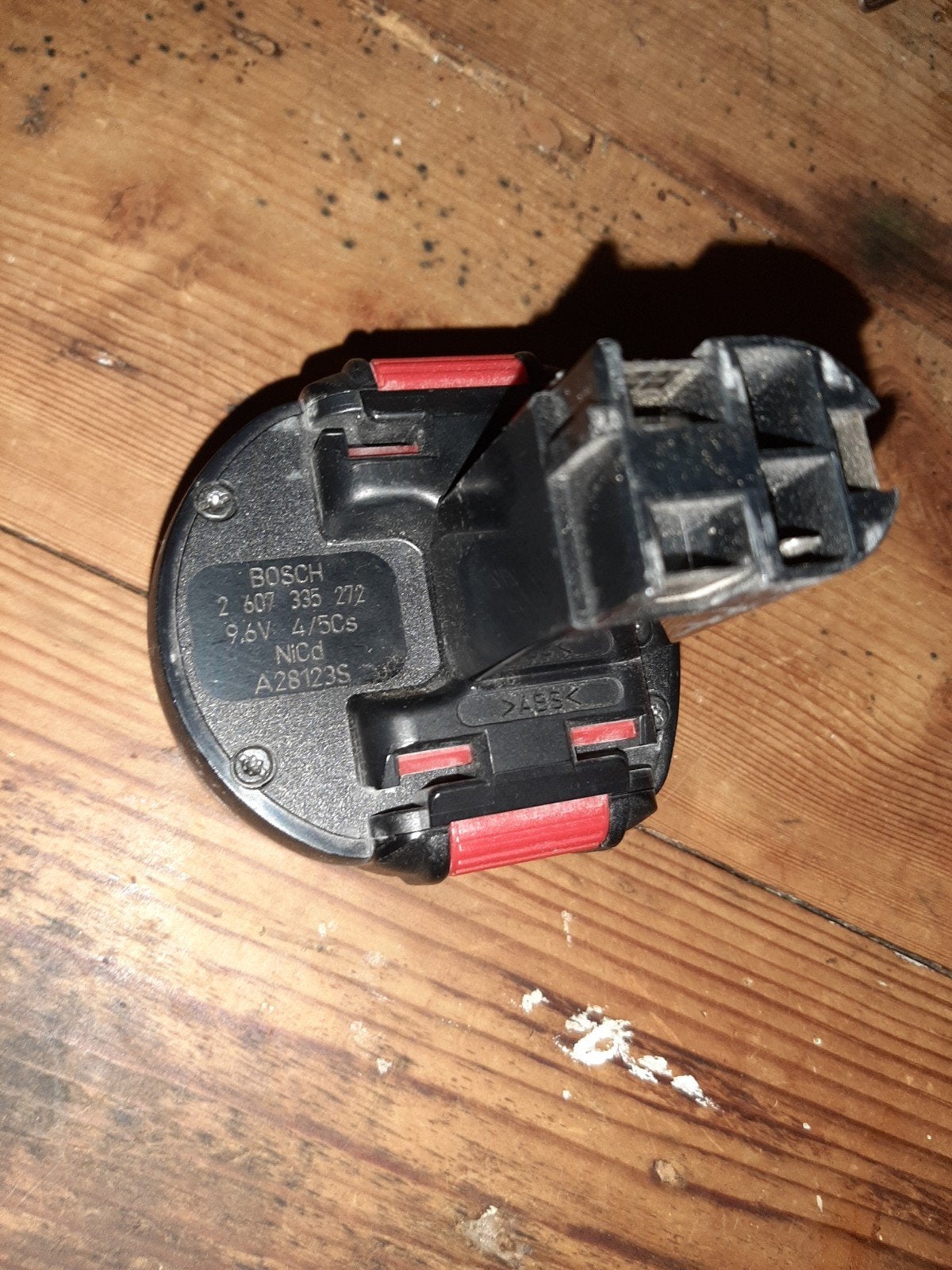Bosch 9.6V NiCd Accu voor Gereedschap, Ophalen of Verzenden, Gebruikt
