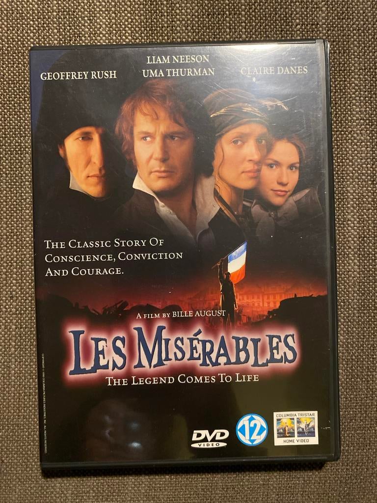 Les Misérables - dvd, Vanaf 12 jaar, Ophalen of Verzenden, Gebruikt, Drama