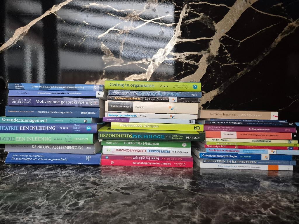Boeken toegepaste psychologie, Boeken, Studieboeken en Cursussen, Ophalen of Verzenden, Alpha, Zo goed als nieuw, HBO