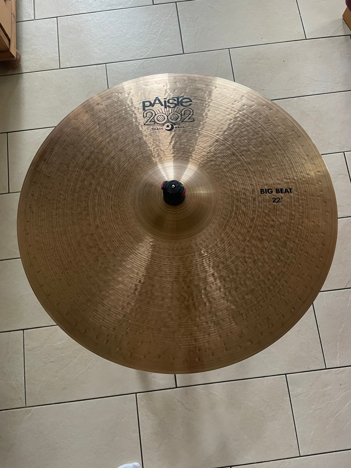 Paiste 2002 Big Beat 22" - Nieuwstaat, Ophalen of Verzenden, Nieuw, Overige merken