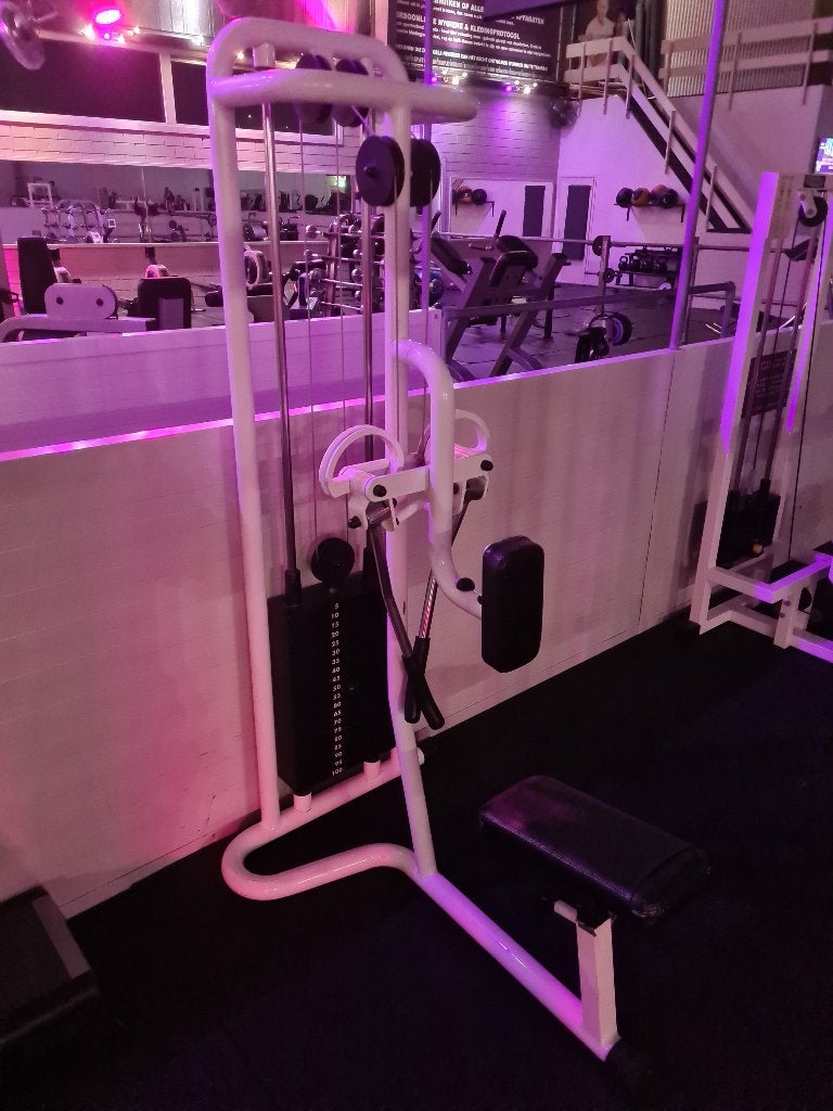 Teca Lateral Shoulder Raise Machine - no Panatta/Technogym, Ophalen, Gebruikt, Benen, Overige typen