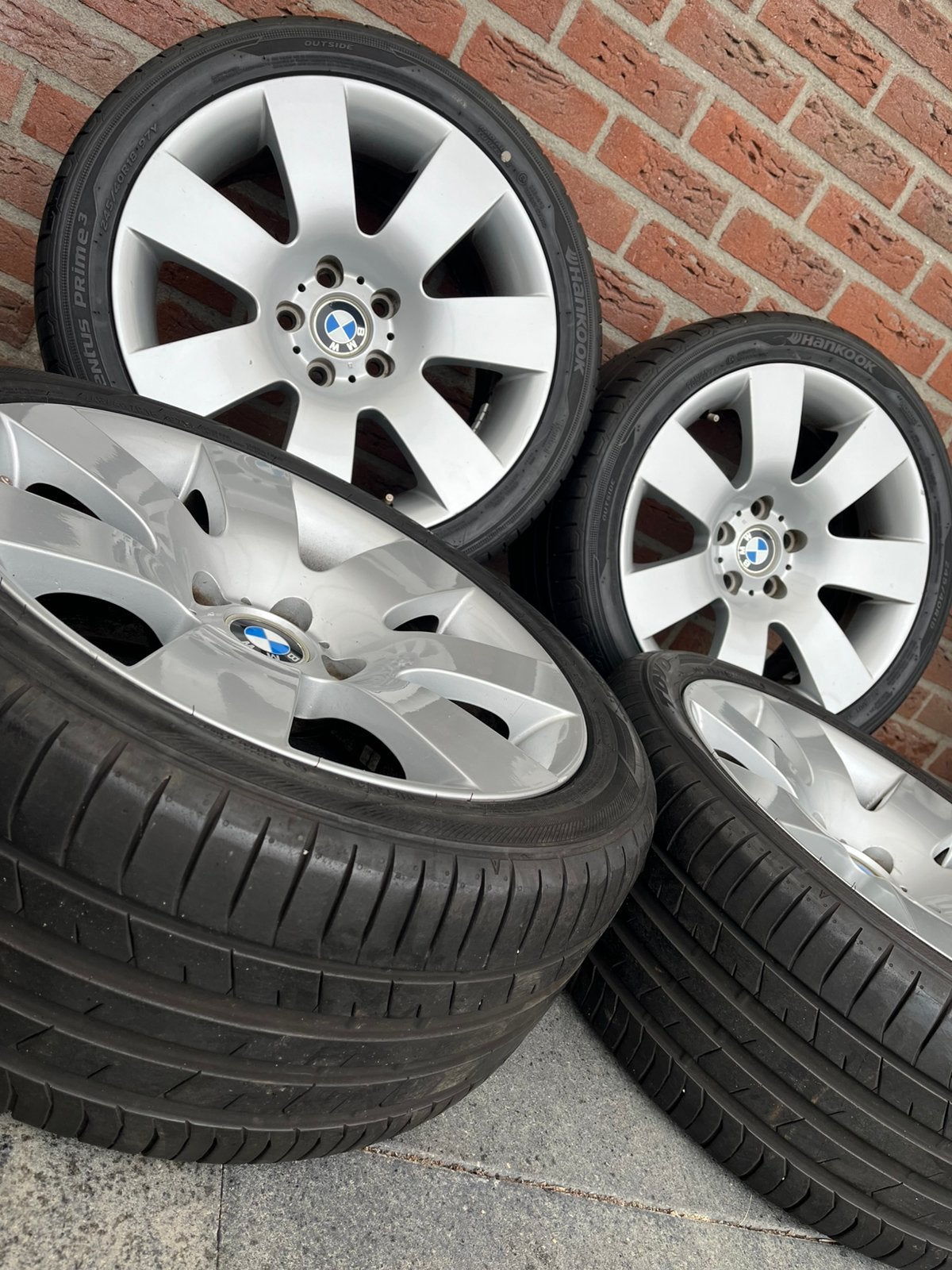5x120 Originele BMW velgen 18 inch 245/40/18, Ophalen, BMW