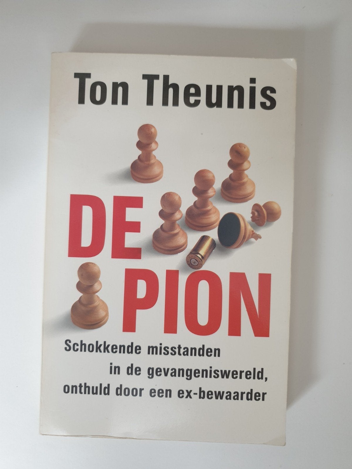 De Pion - Schokkende misstanden in de gevangeniswereld, Ophalen of Verzenden, Gelezen, Ton Theunis