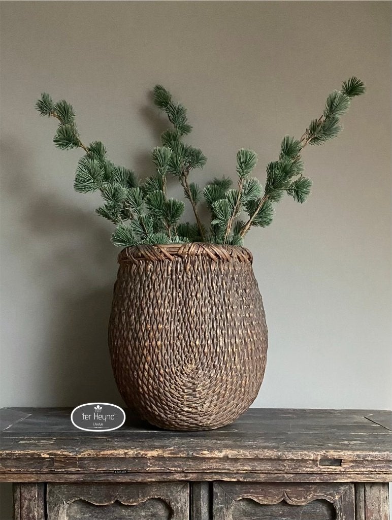 Kerst tak ceder kunst cedrus kersttak stoer sober landelijk