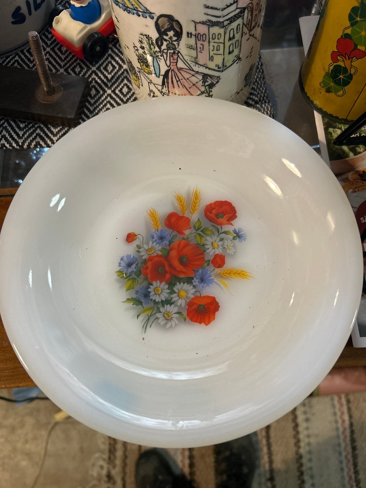 Arcopal France Fleurs des Champêtres Servies - Jaren '70, Antiek en Kunst, Ophalen of Verzenden