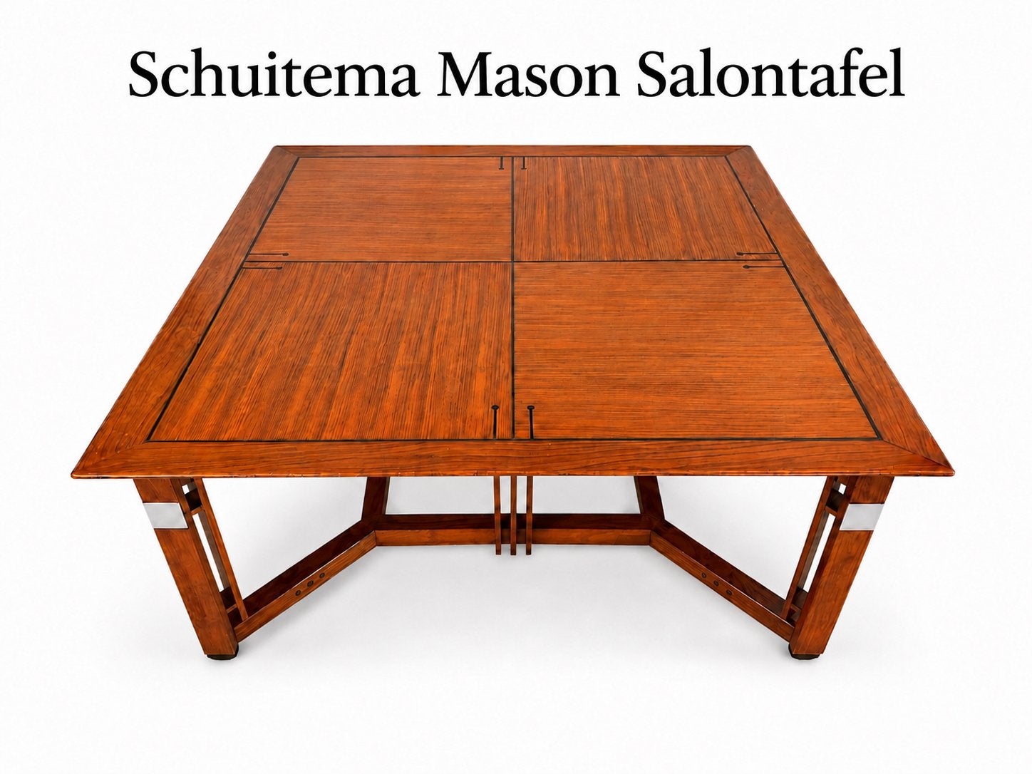 Schuitema  Decoforma Art Deco Salontafel, Vierkant, Decoforma, Ophalen of Verzenden, Zo goed als nieuw