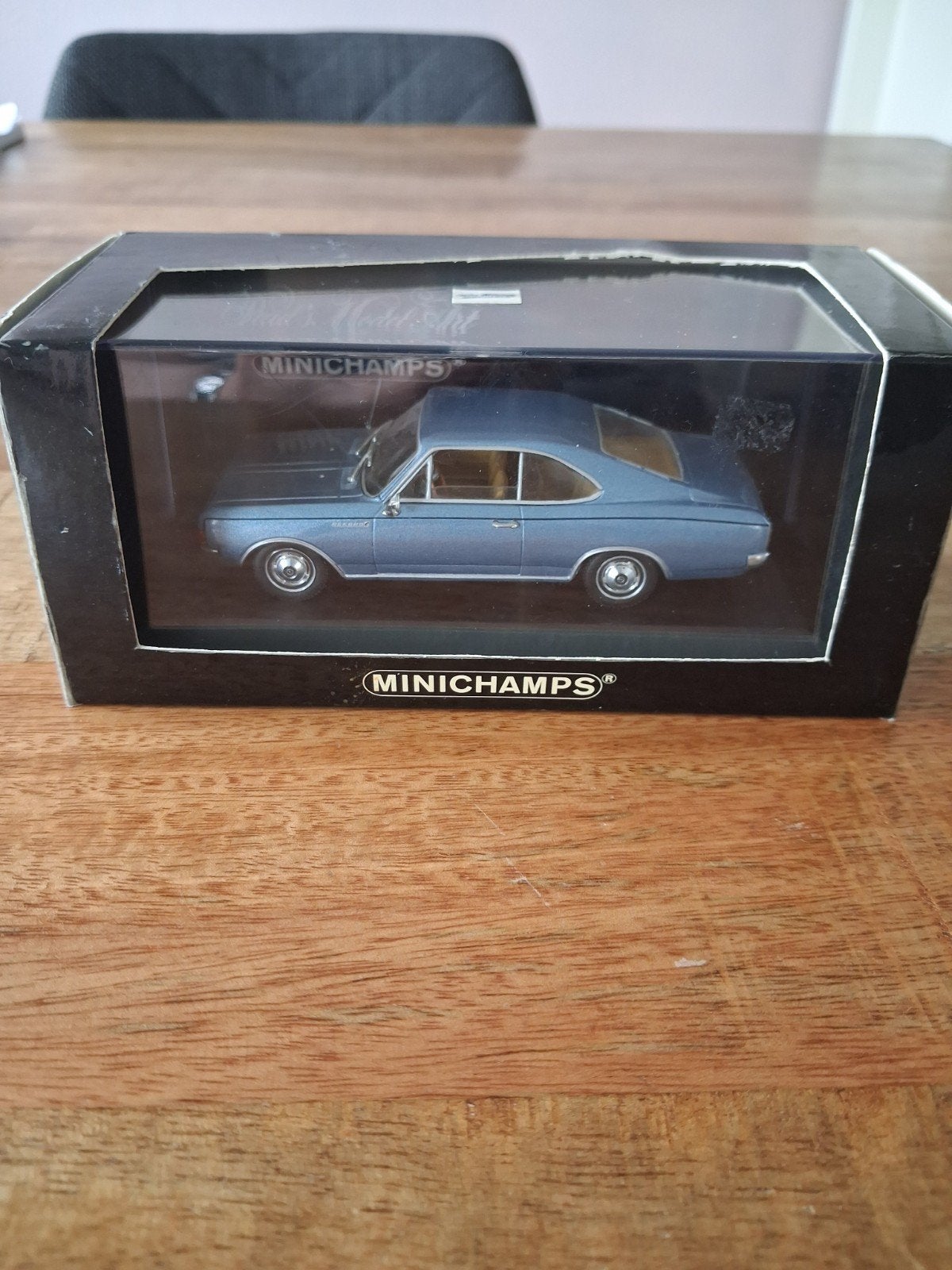 Opel Rekord C Coupe minichamps., Ophalen of Verzenden, Zo goed als nieuw, Auto, MiniChamps