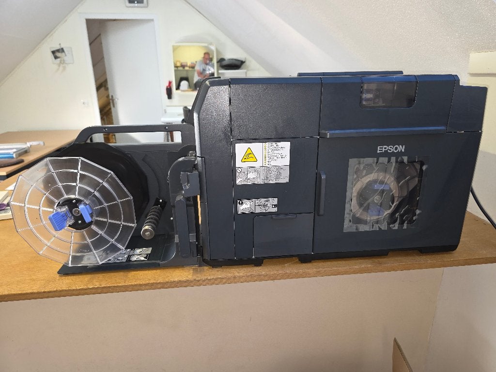 EPSON Colorworks C9500G, Ophalen of Verzenden, Zo goed als nieuw, Etiket, Epson