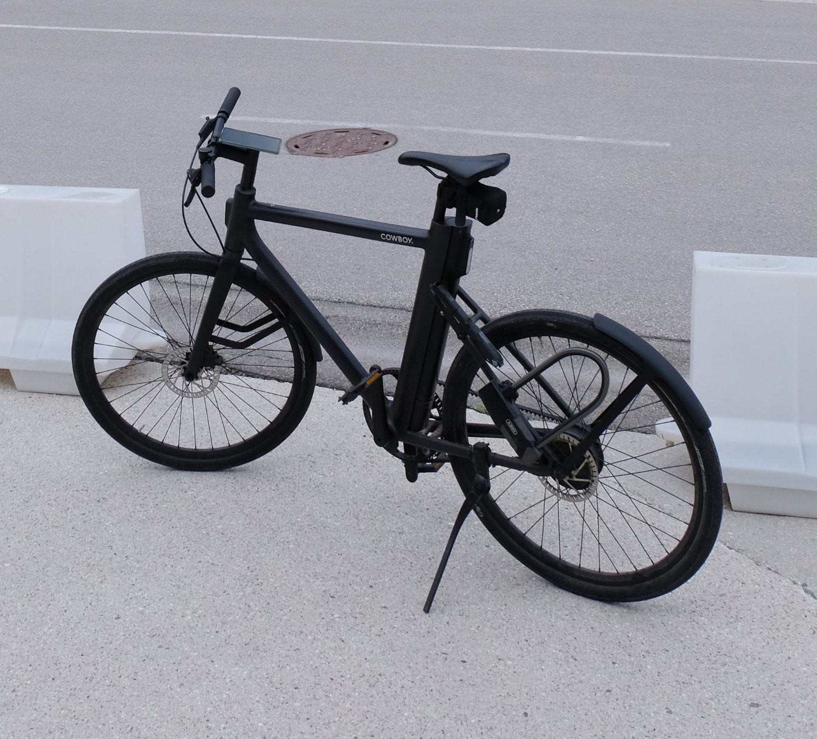 cowboy e-bike c2, Ophalen, Minder dan 30 km per accu, Gebruikt, 55 tot 59 cm